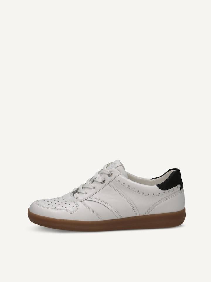 Caprice, Basket - blanc WHITE/BLACK