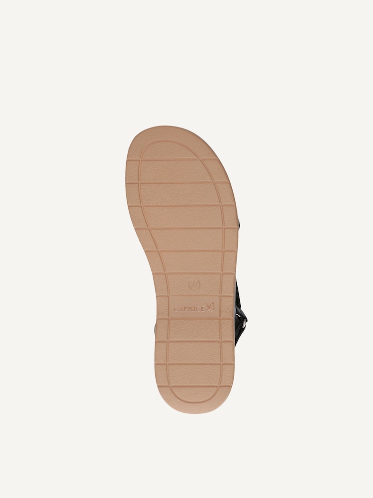 Caprice, Sandale en cuir - noir BLACK NAPPA, image 5 sur 5