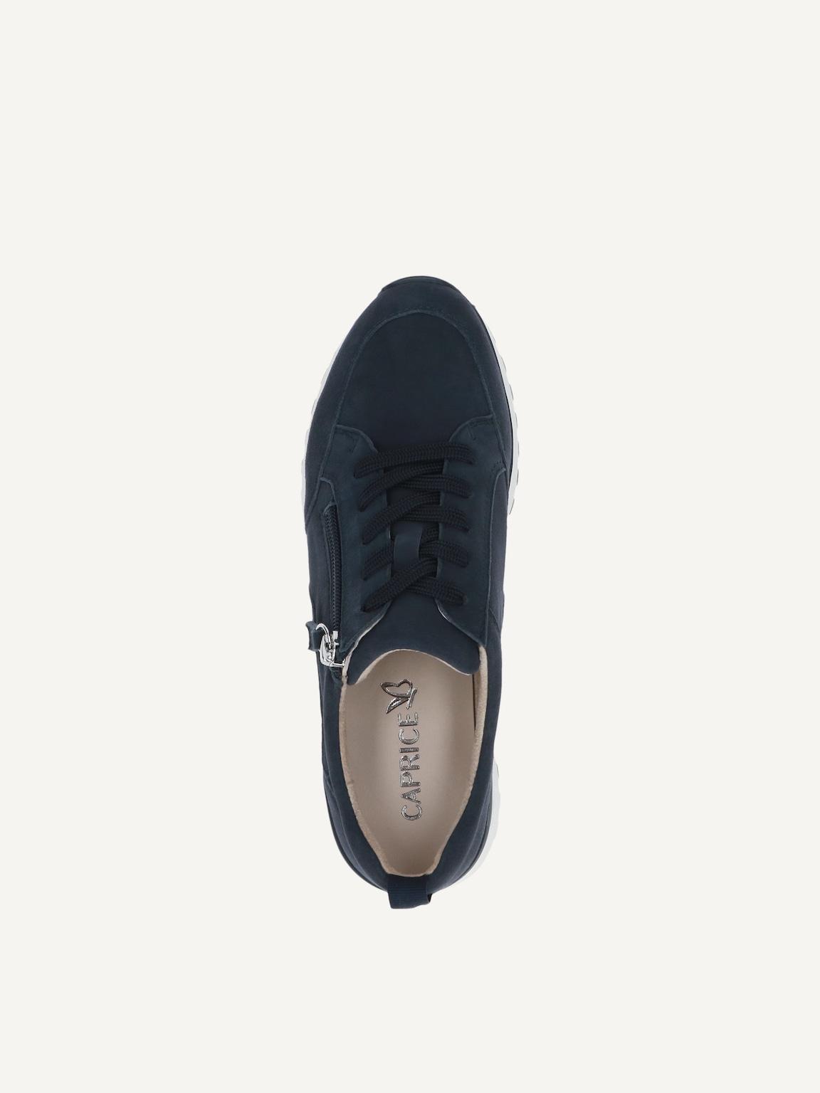 Caprice, Leather Sneaker - blue OCEAN SUEDE, image 10 of 10