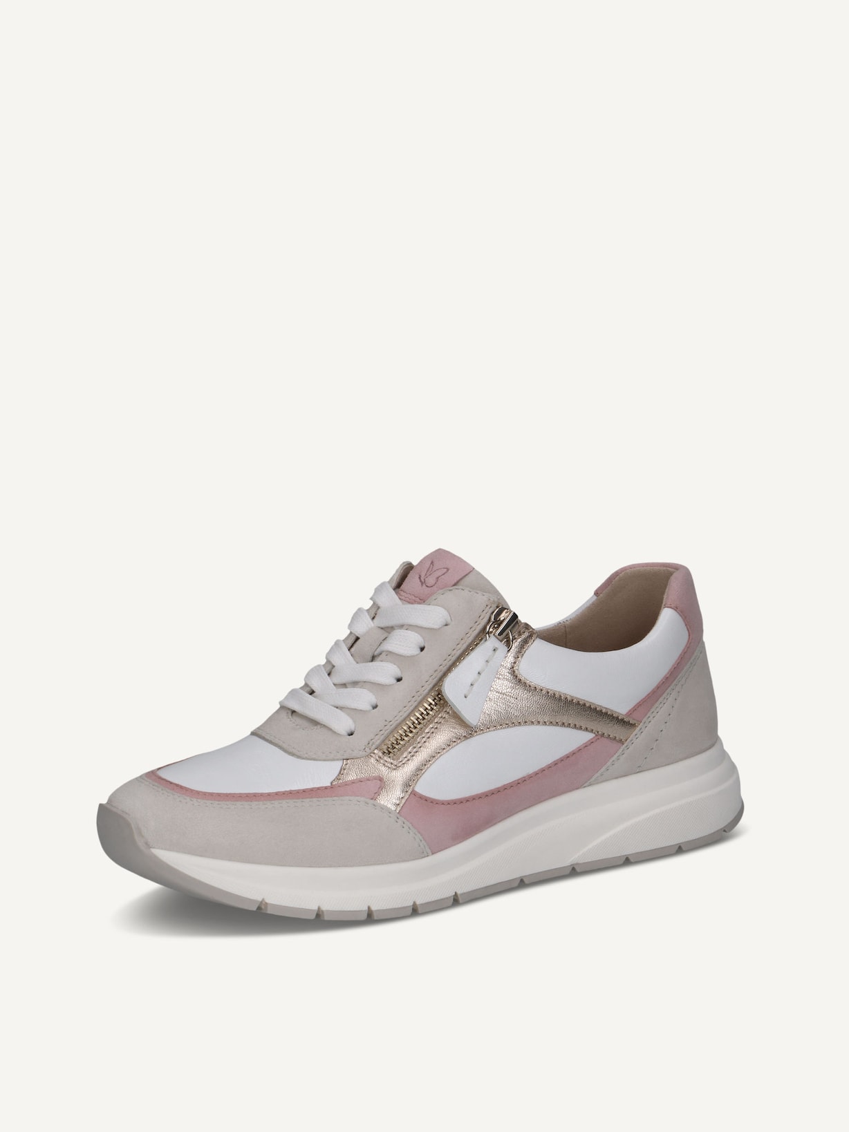 Caprice, Basket en cuir - blanc OFFW PERL COM, image 2 sur 5