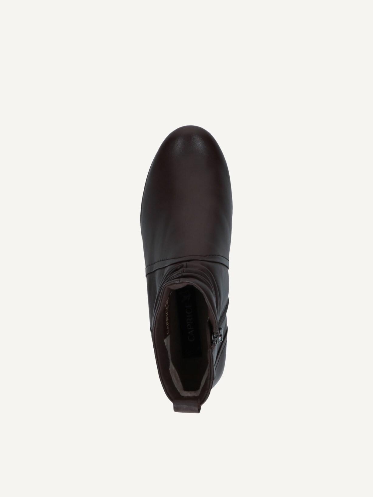 Caprice, Leather Bootie - brown DK BROWN NAPPA, image 4 of 5