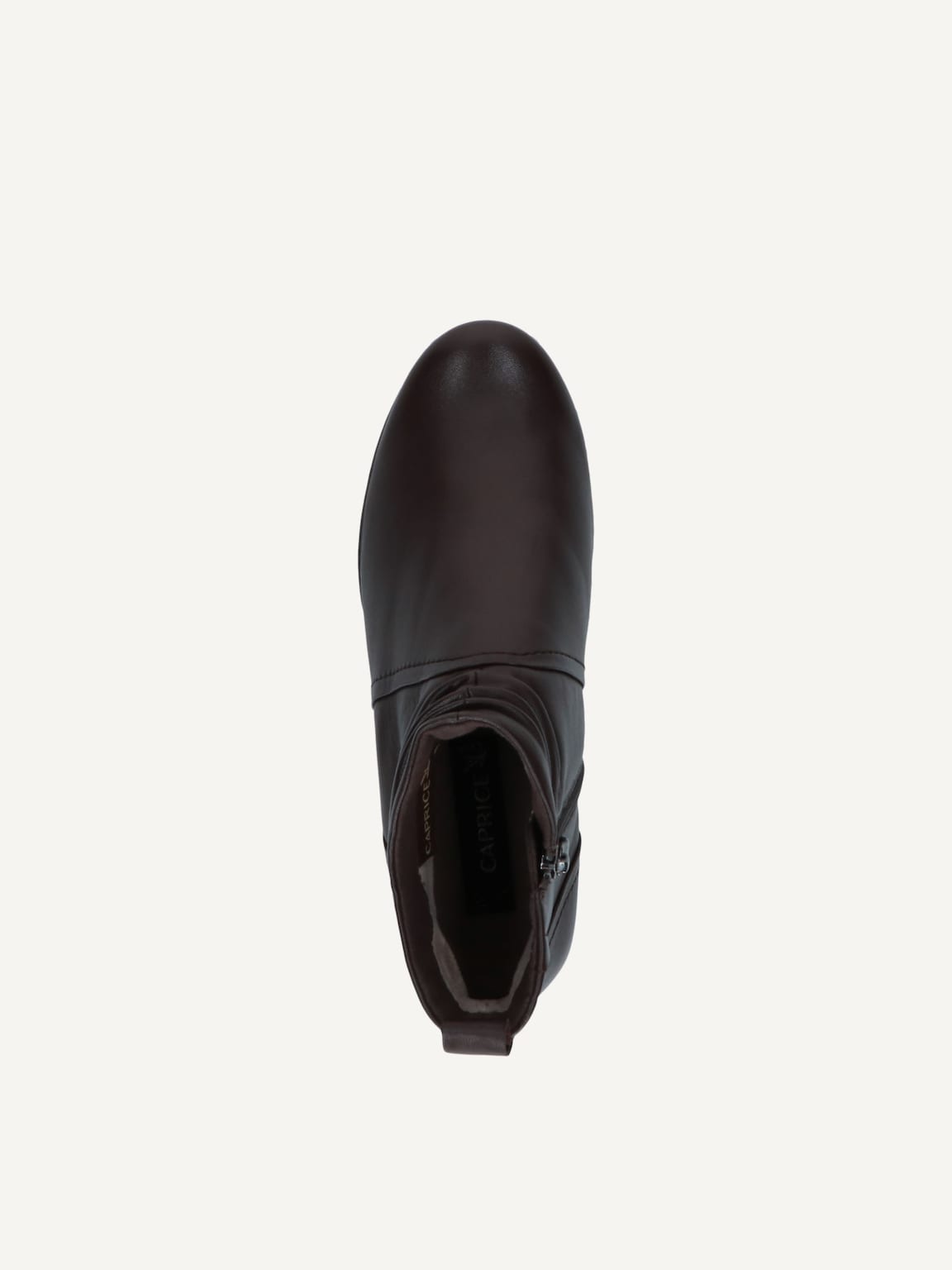 Caprice, Leather Bootie - brown DK BROWN NAPPA, image 5 of 5