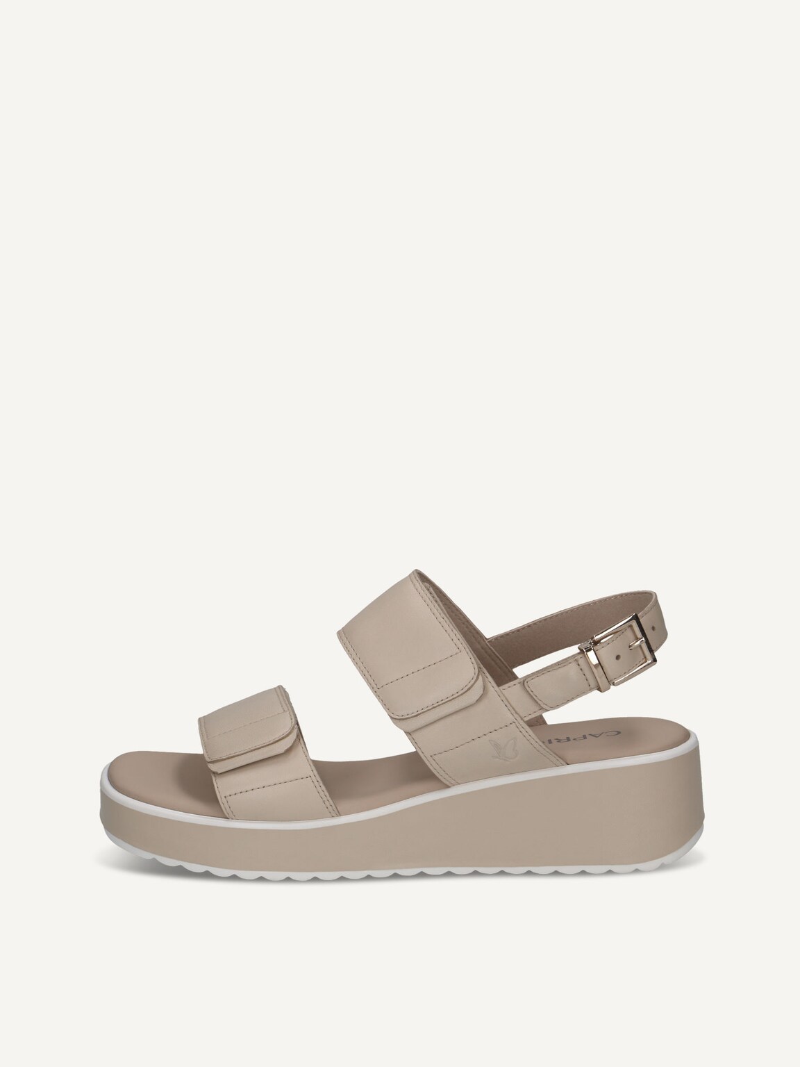 Caprice, Leather Sandal - white OFFWHITE NAPPA, image 2 of 5