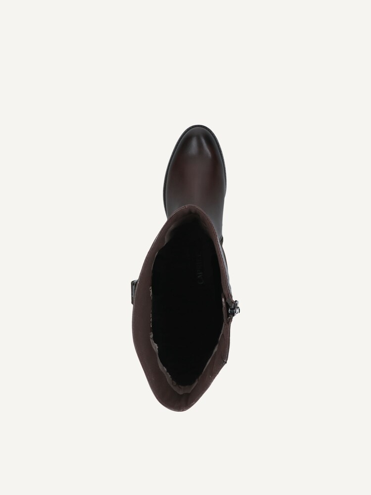 Caprice, Bottes en cuir - marron DK BROWN COMB, image 4 sur 5