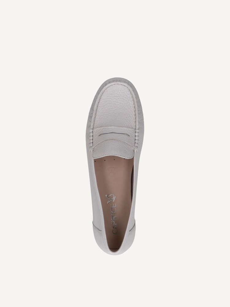 Caprice, Mocassin en cuir - blanc PEARL PER.DEER, image 5 sur 6