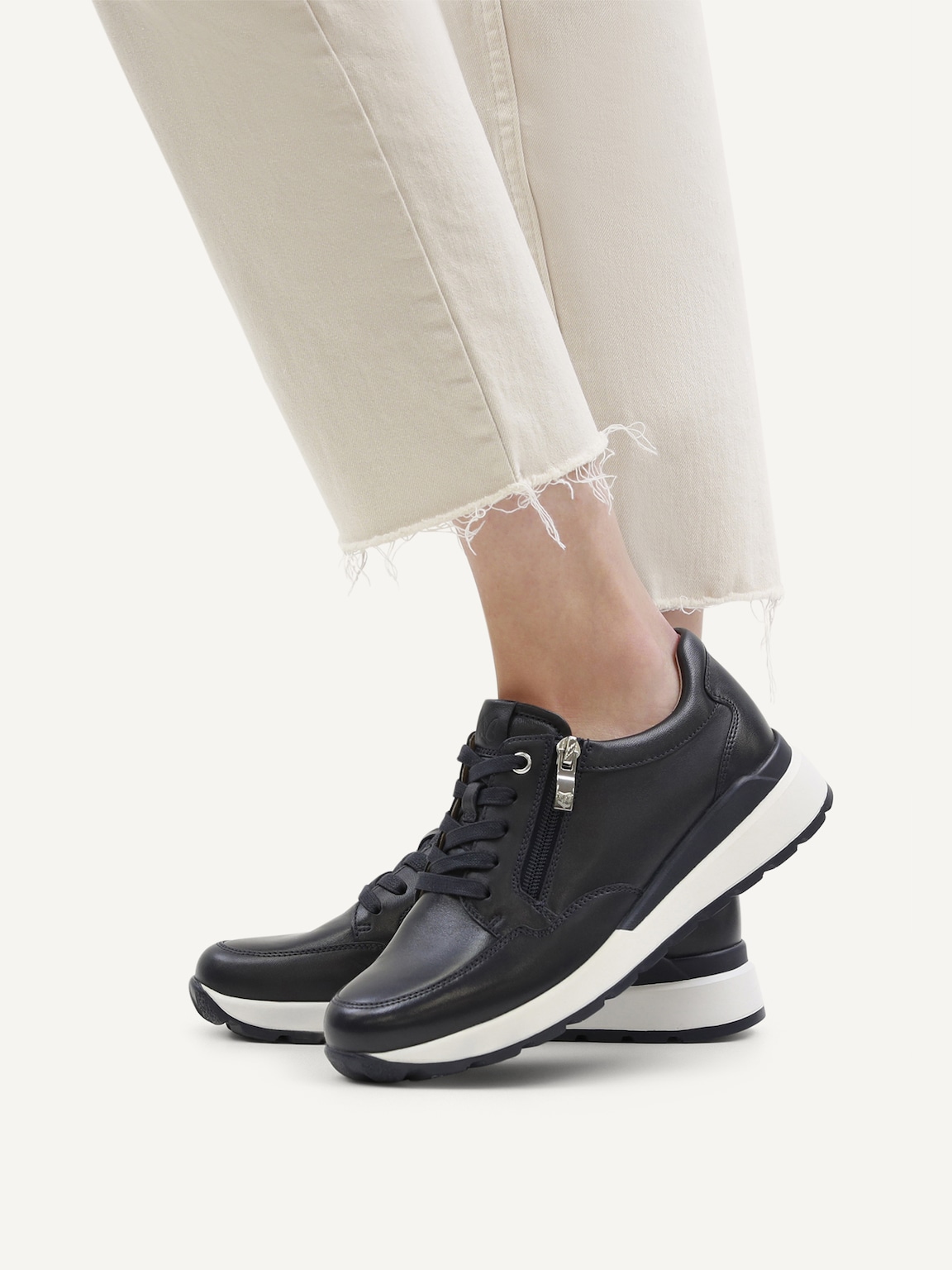Caprice, Leather Sneaker - blue OCEAN NAPPA, image 2 of 6