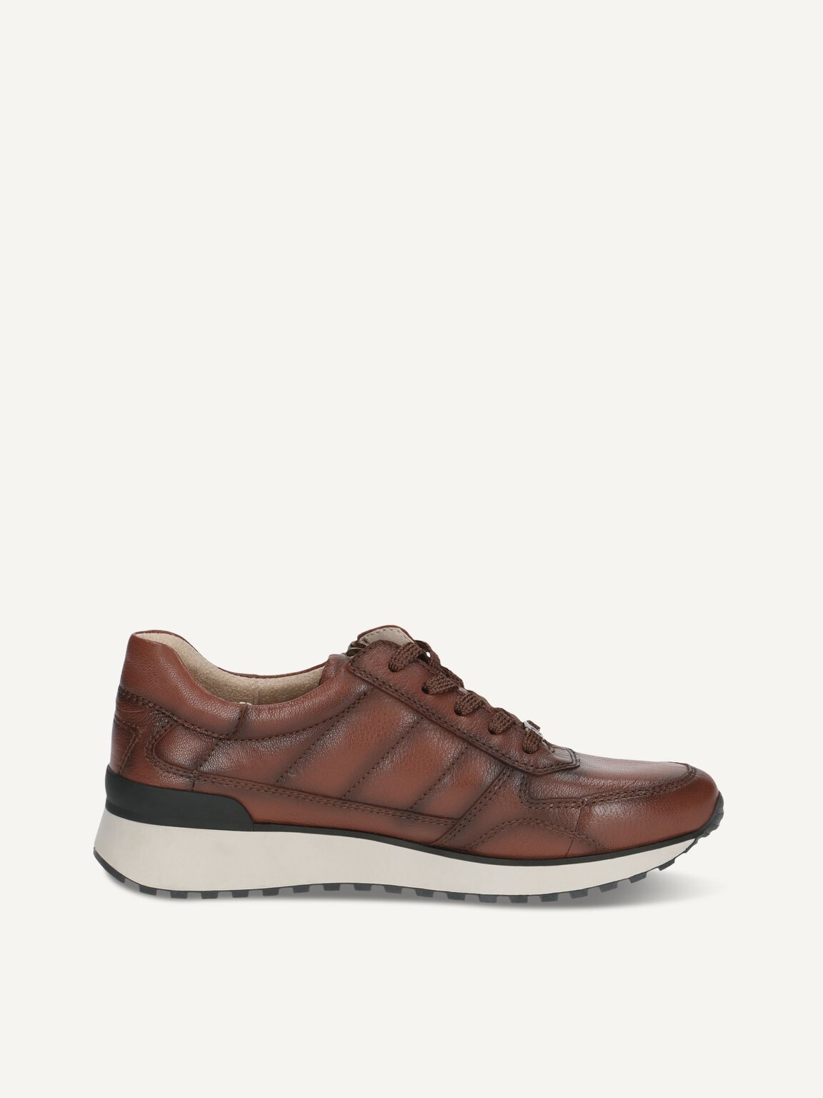 Caprice, Leather Sneaker - brown MUSCAT SOFTNAP, image 3 of 5