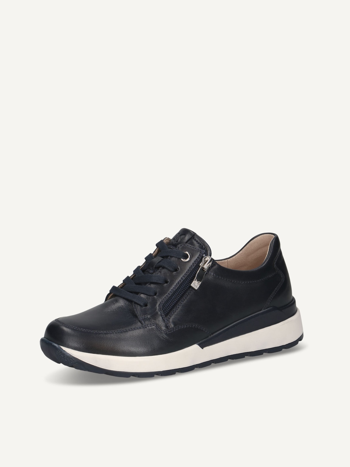 Caprice, Leather Sneaker - blue OCEAN NAPPA, image 1 of 6