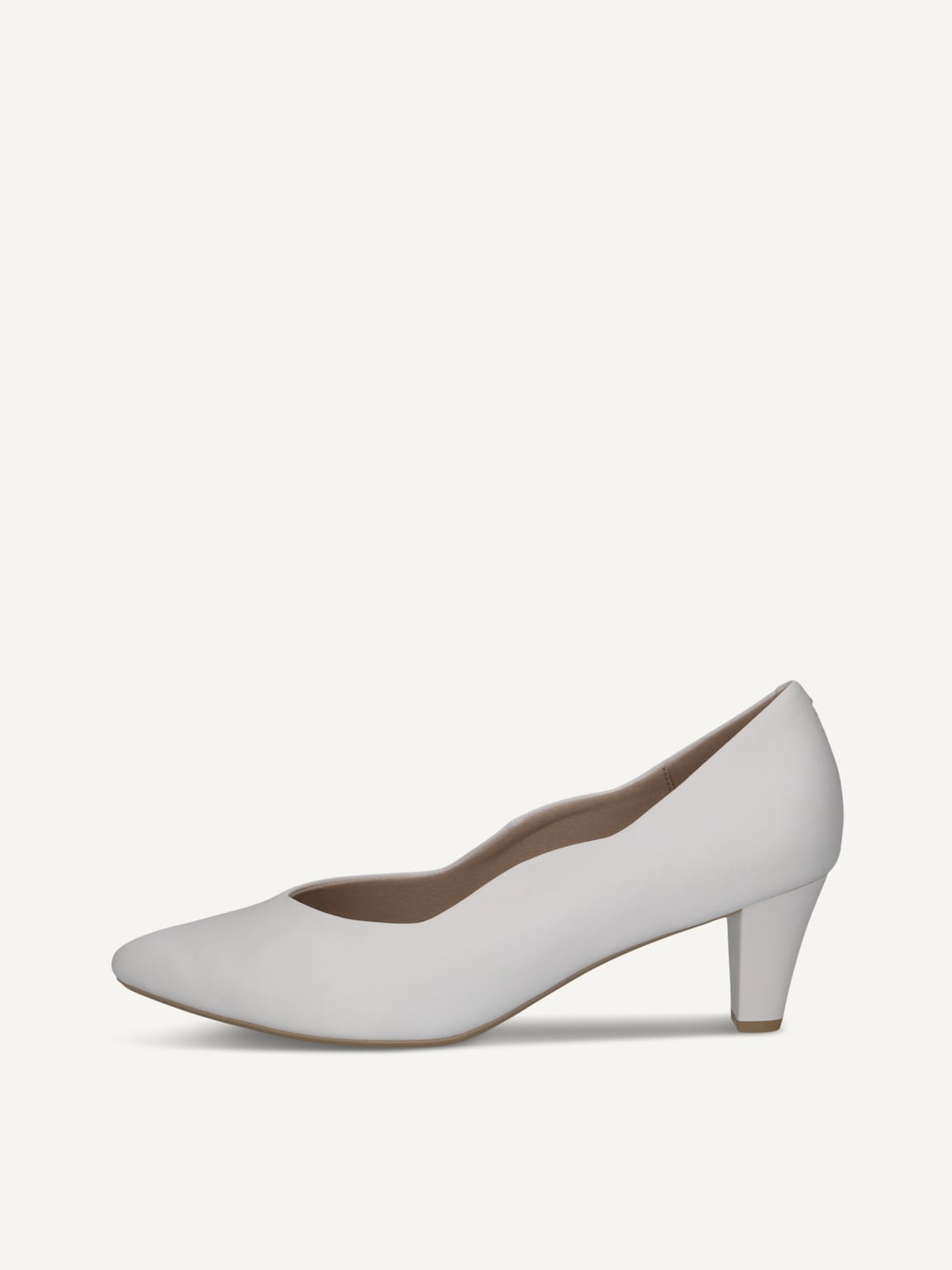 Caprice, Leather Pumps - white WHITE NAPPA, image 3 of 10