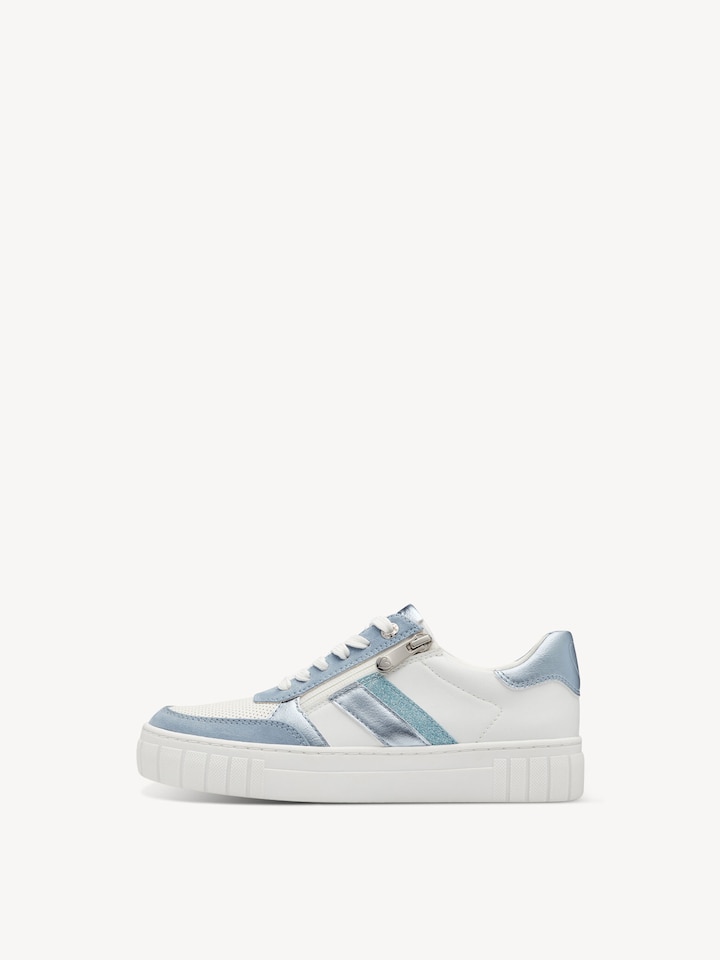 Marco Tozzi, Sneaker - bianco WHITE/LT.BLUE