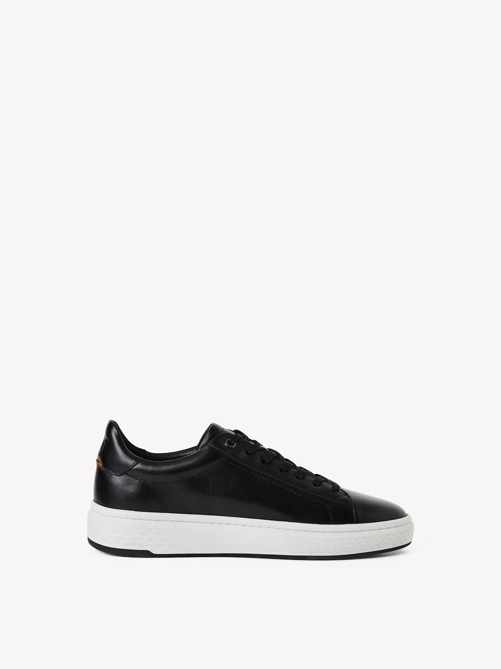 Marco Tozzi, Leather Sneaker - black BLACK, image 6 of 6