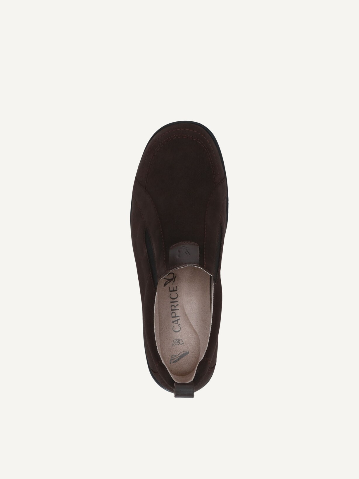 Caprice, Leather Slipper - brown DK BROWN COMB, image 4 of 5