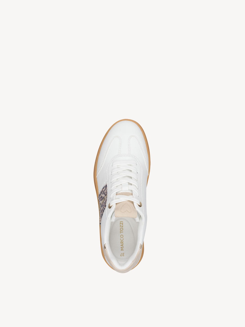 Marco Tozzi, Sneaker - weiß WHITE/LEO, Bild 6 von 7