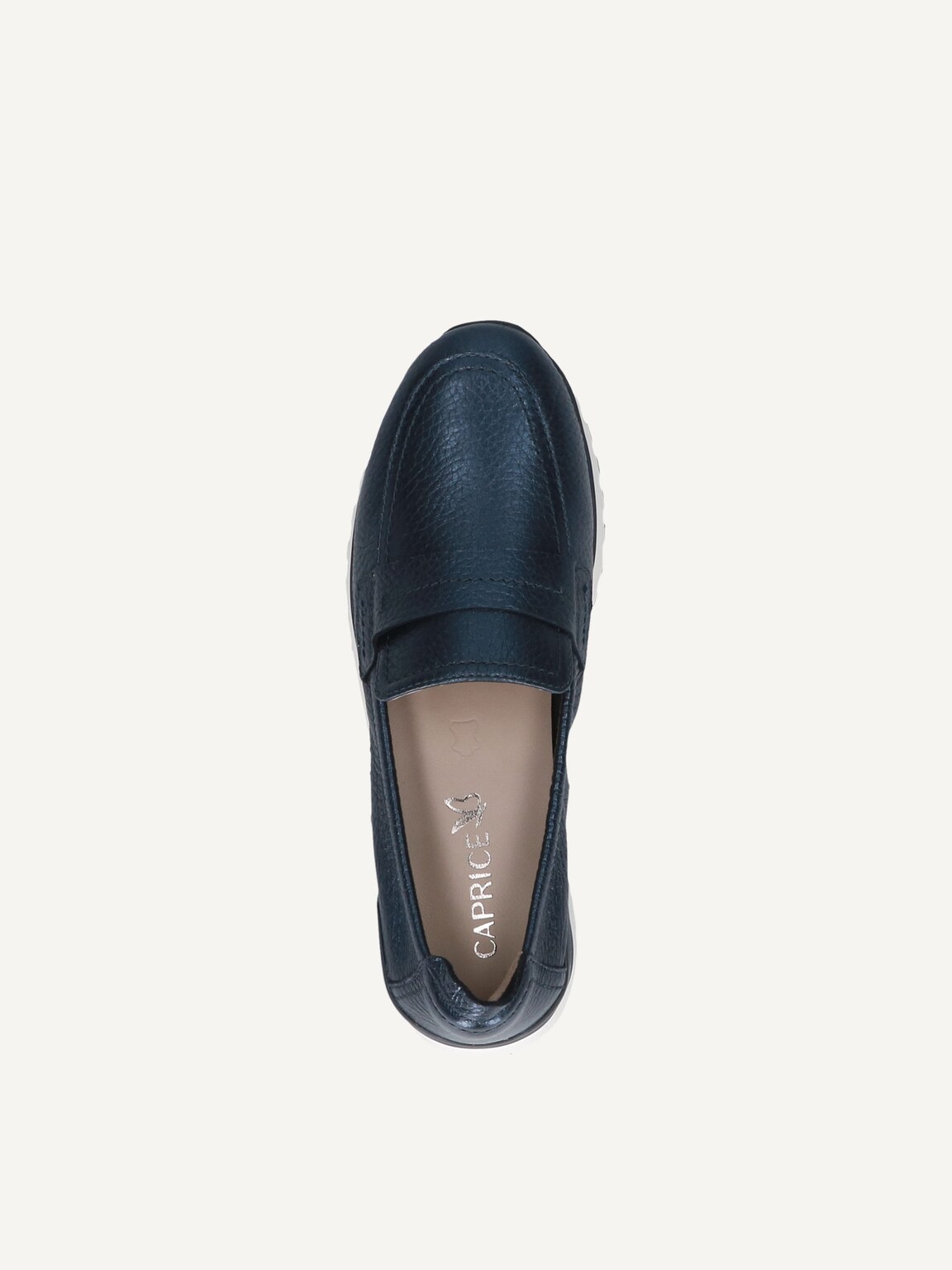 Caprice, Leather Slipper - blue OCEAN PER.DEER, image 5 of 5