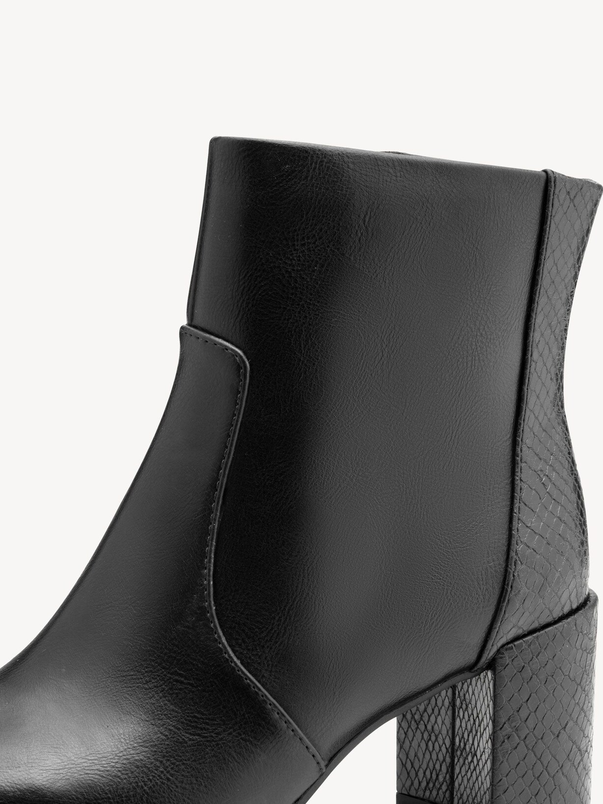 Marco Tozzi, Enkellaarsje - zwart BLACK COMB, afbeelding 4 van 6