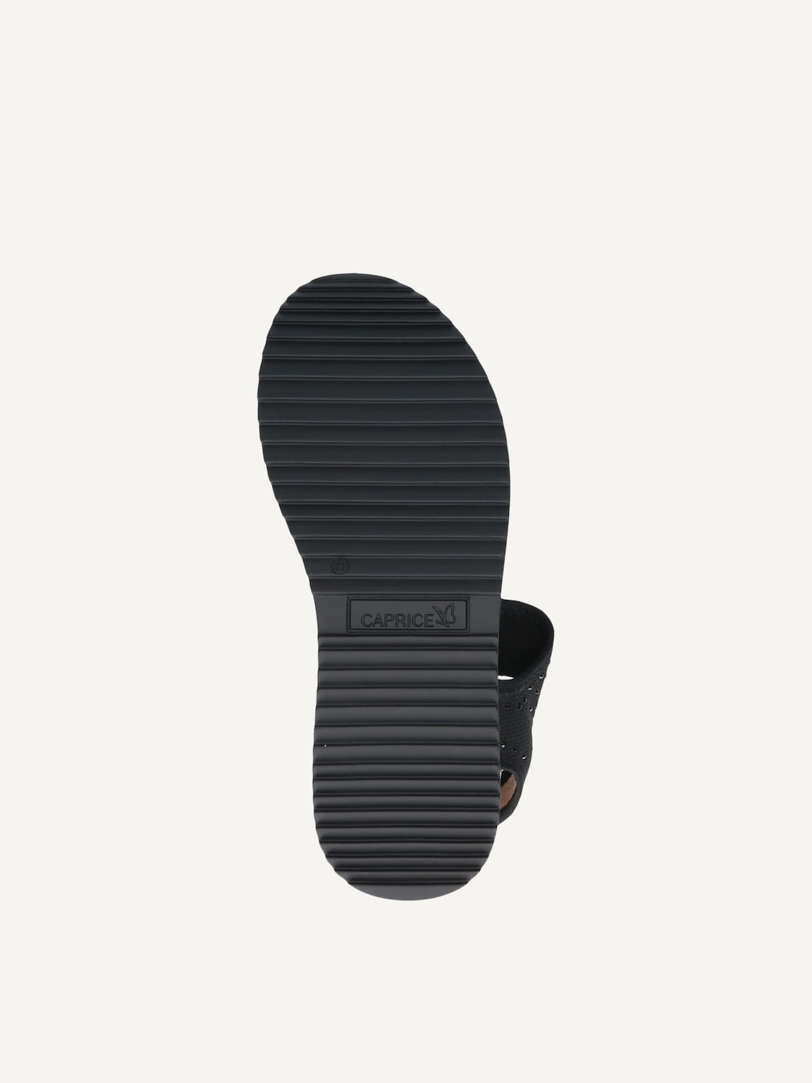Caprice, Sandal - black BLACK KNIT, image 4 of 5