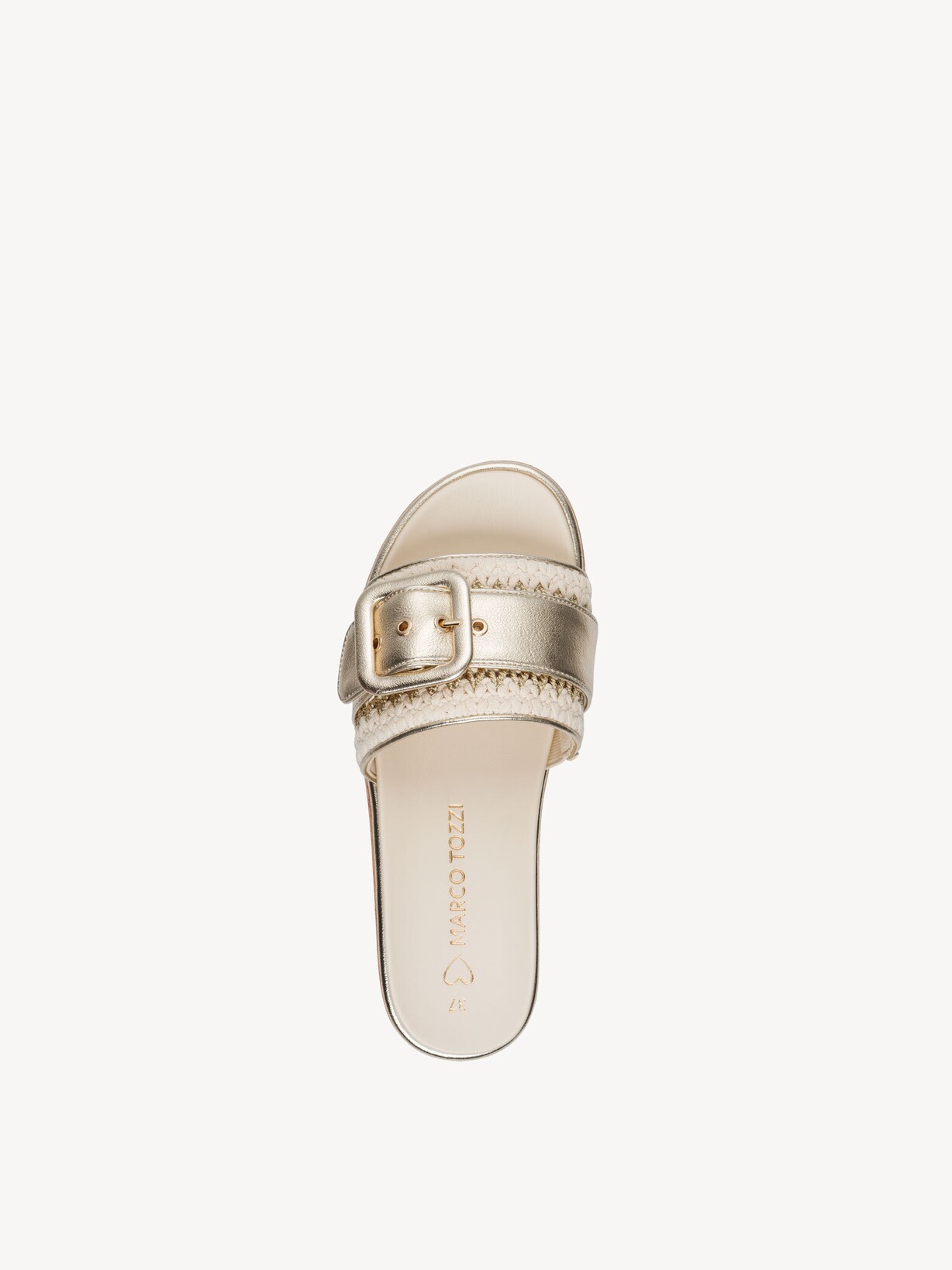 Marco Tozzi, Slipper - beige CREAM COMB, afbeelding 5 van 6