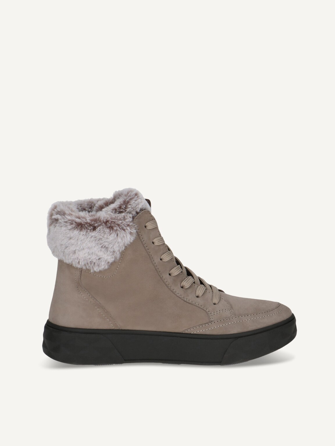 Caprice, Bootie - brown warm lining MUD SUEDE, image 3 of 5