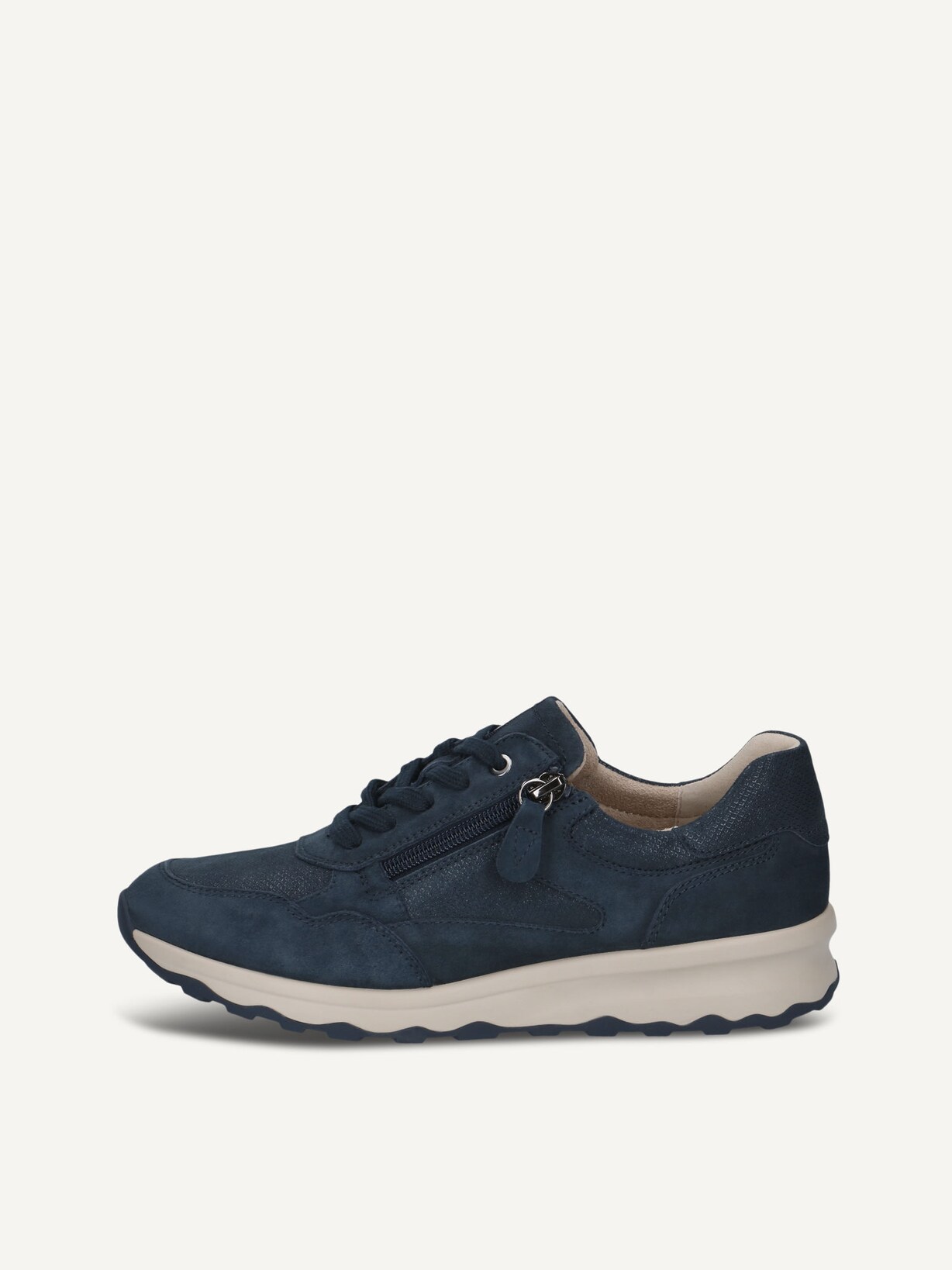 Caprice, Ledersneaker - blau OCEAN SUEDE, Bild 1 von 5