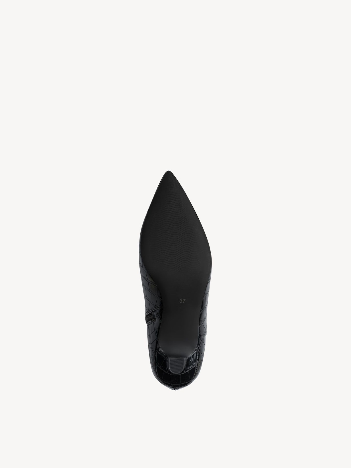 Marco Tozzi, Bottine - noir BLACK CROCO, image 3 sur 6