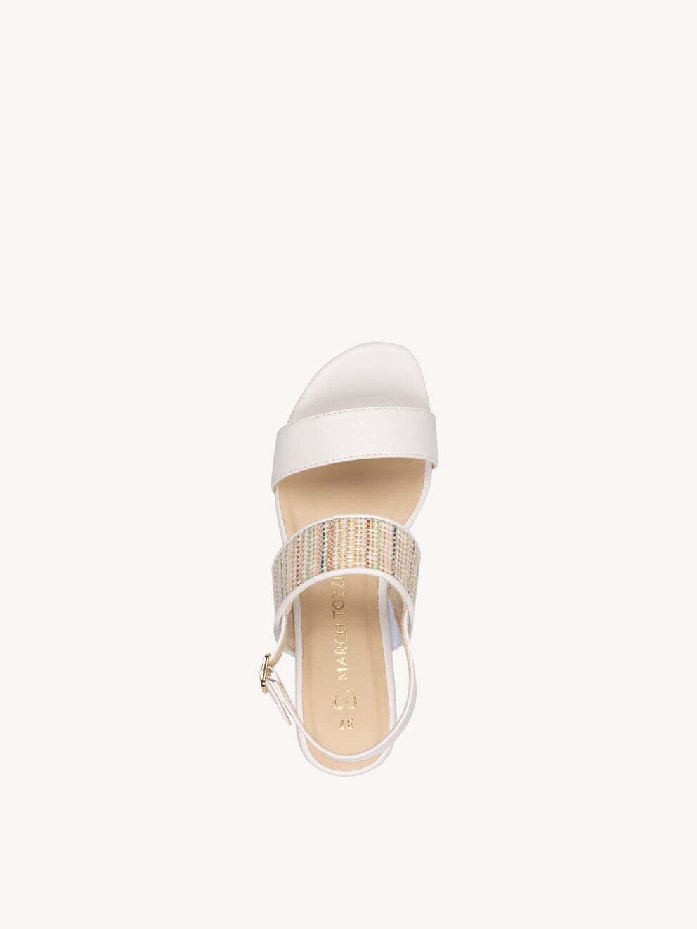 Marco Tozzi, Sandaal - wit WHITE COMB, afbeelding 5 van 6