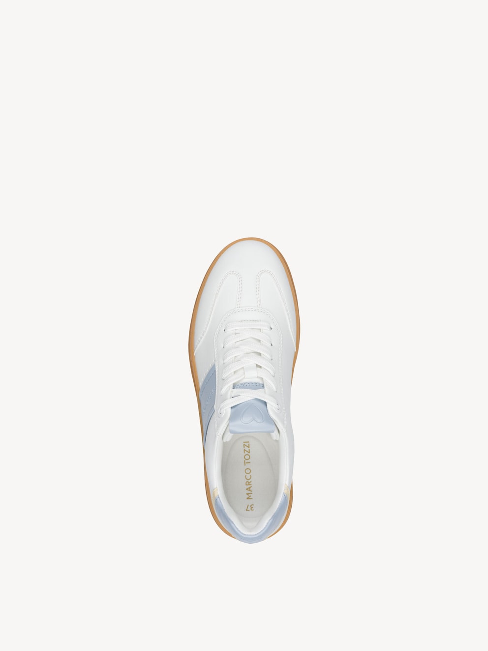 Marco Tozzi, Sneaker - weiß WHITE/LT. BLUE, Bild 6 von 8