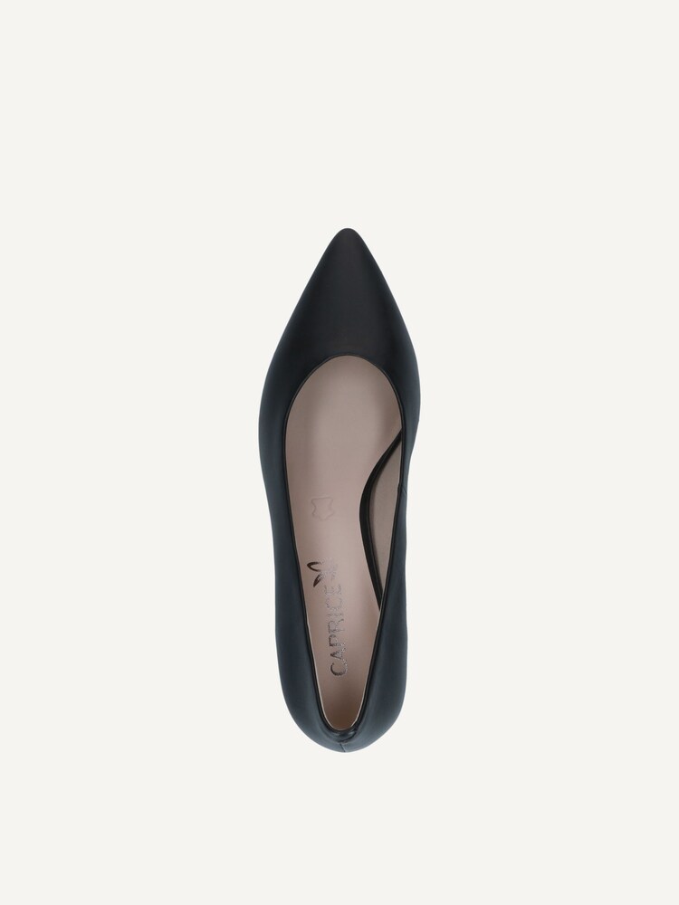 Caprice, Escarpin en cuir - noir BLACK NAPPA, image 4 sur 5