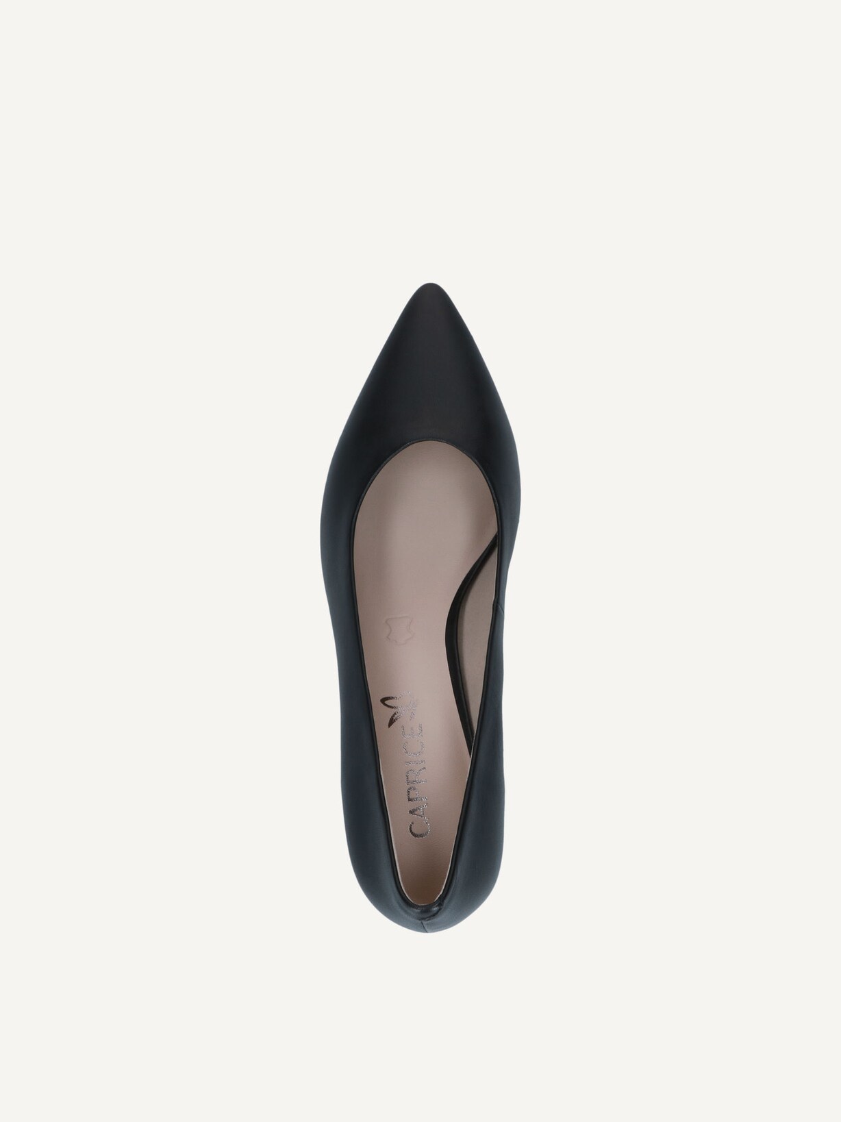 Caprice, Escarpin en cuir - noir BLACK NAPPA, image 4 sur 5