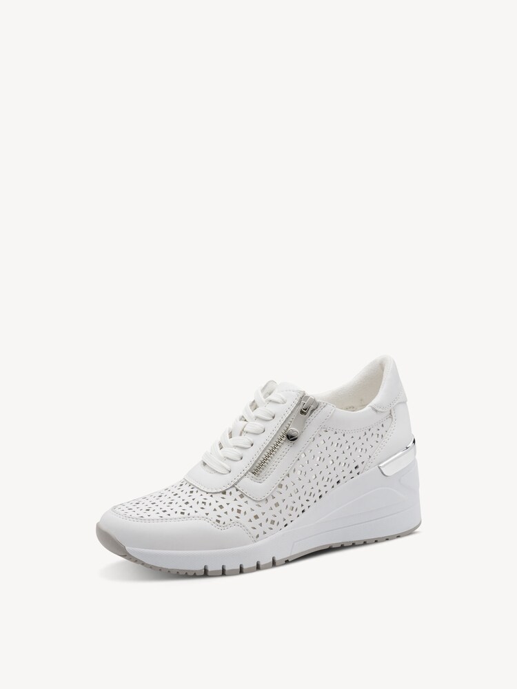 Marco Tozzi, Basket - blanc WHITE, image 2 sur 6