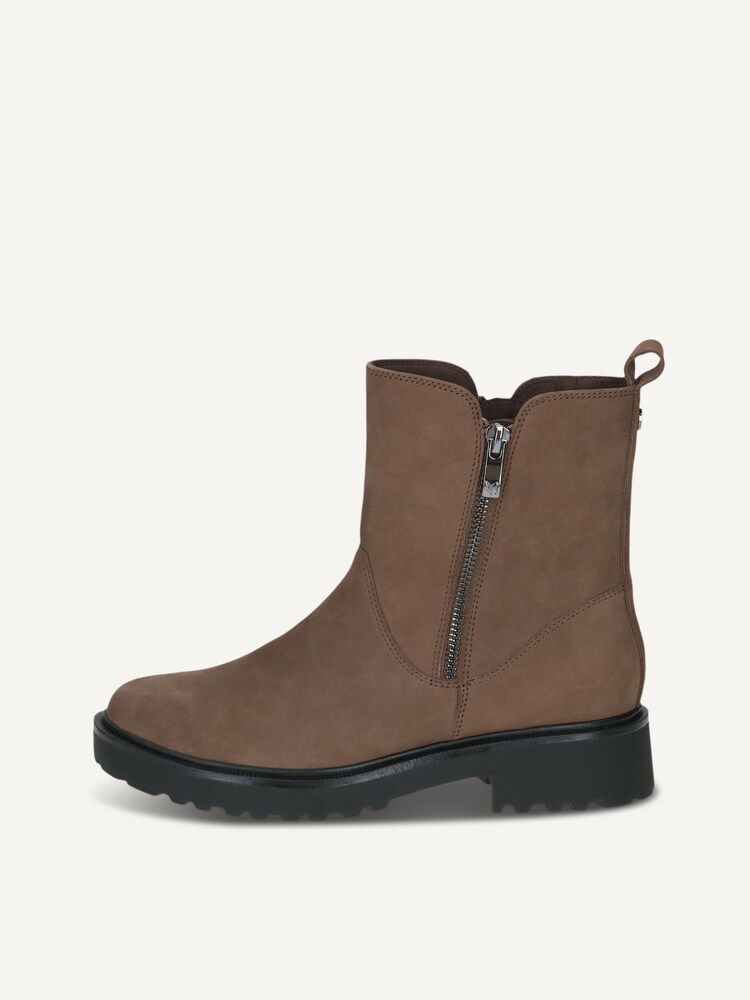 Caprice, Leather Bootie - beige TAUPE NUBUC, image 3 of 6