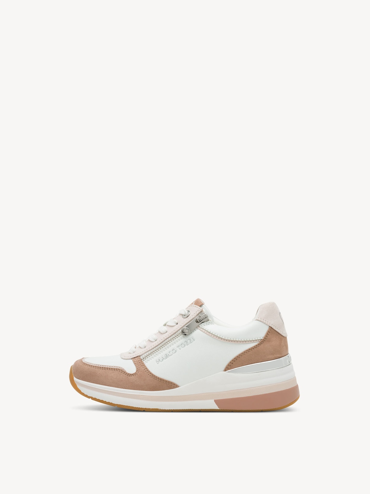 Marco Tozzi, Sneaker - weiß WHITE/NUDE, Bild 2 von 6