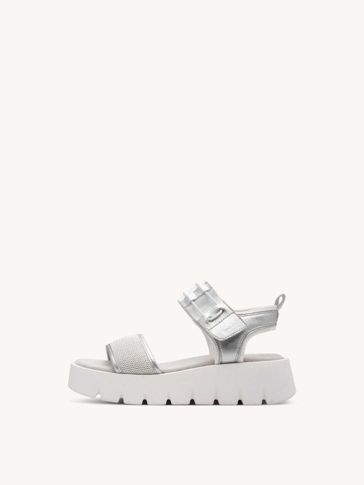 Marco Tozzi, Sandaal - wit WHITE COMB, afbeelding 2 van 6