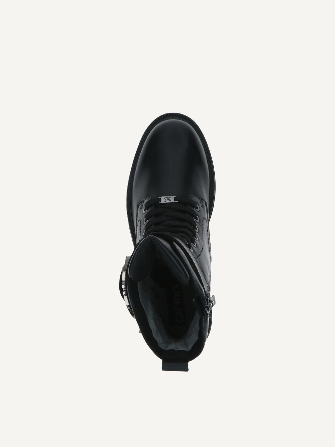 Caprice, Leather Bootie - black warm lining BLACK NAPPA, image 5 of 5