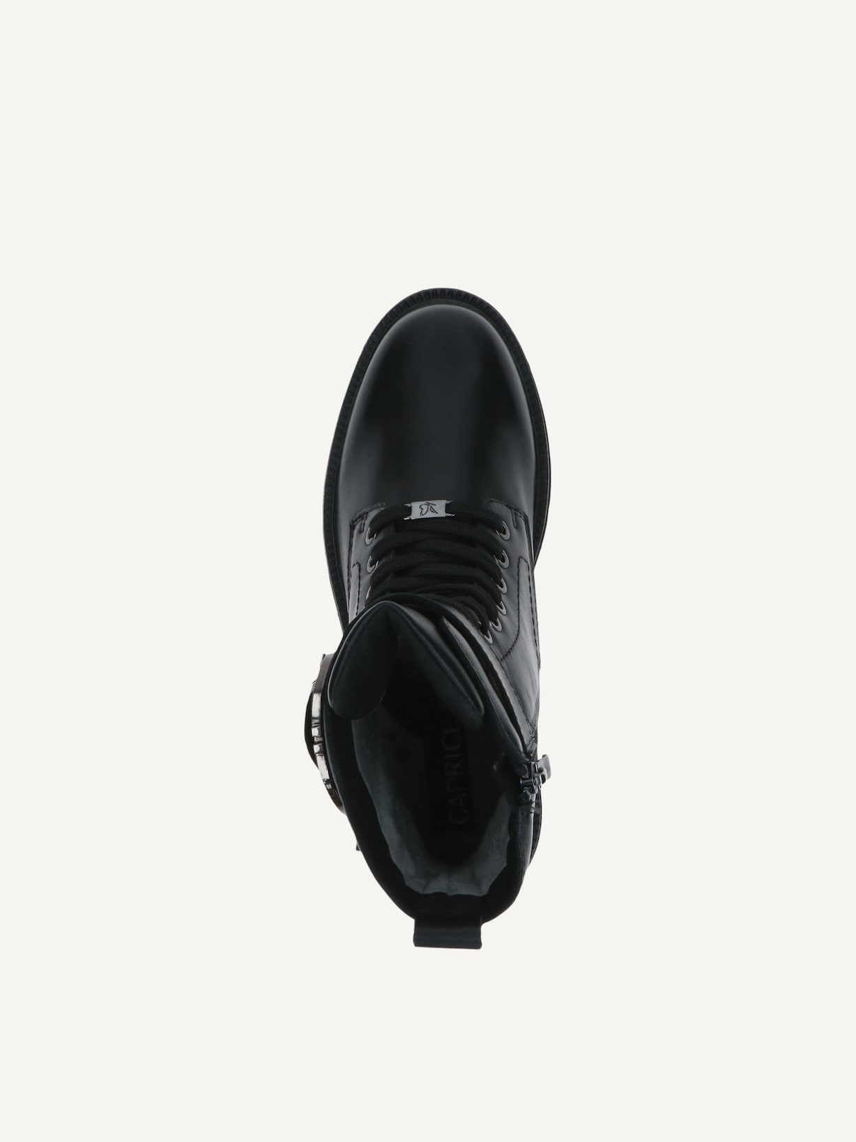 Caprice, Bottine en cuir - noir doublure chaude BLACK NAPPA, image 4 sur 5