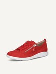 Selected, Caprice, Leather Sneaker - red RED SUEDE