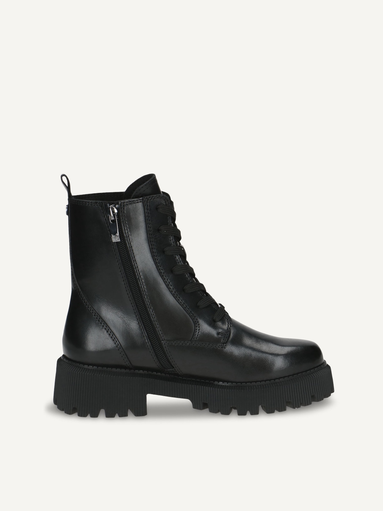 Caprice, Bottine en cuir - noir doublure chaude BLACK NAPPA, image 3 sur 5