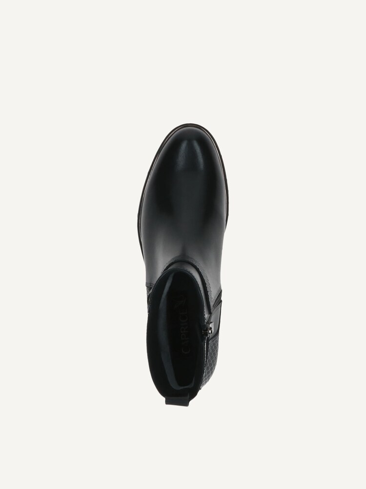 Caprice, Bottine en cuir - noir BLACK COMB, image 4 sur 5