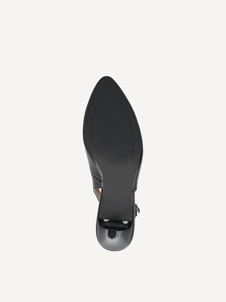 Caprice, Escarpin en cuir - noir BLACK NAPPA, image 5 sur 5