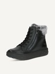 Not selected, Caprice, Bootie - black warm lining BLACK NAPPA