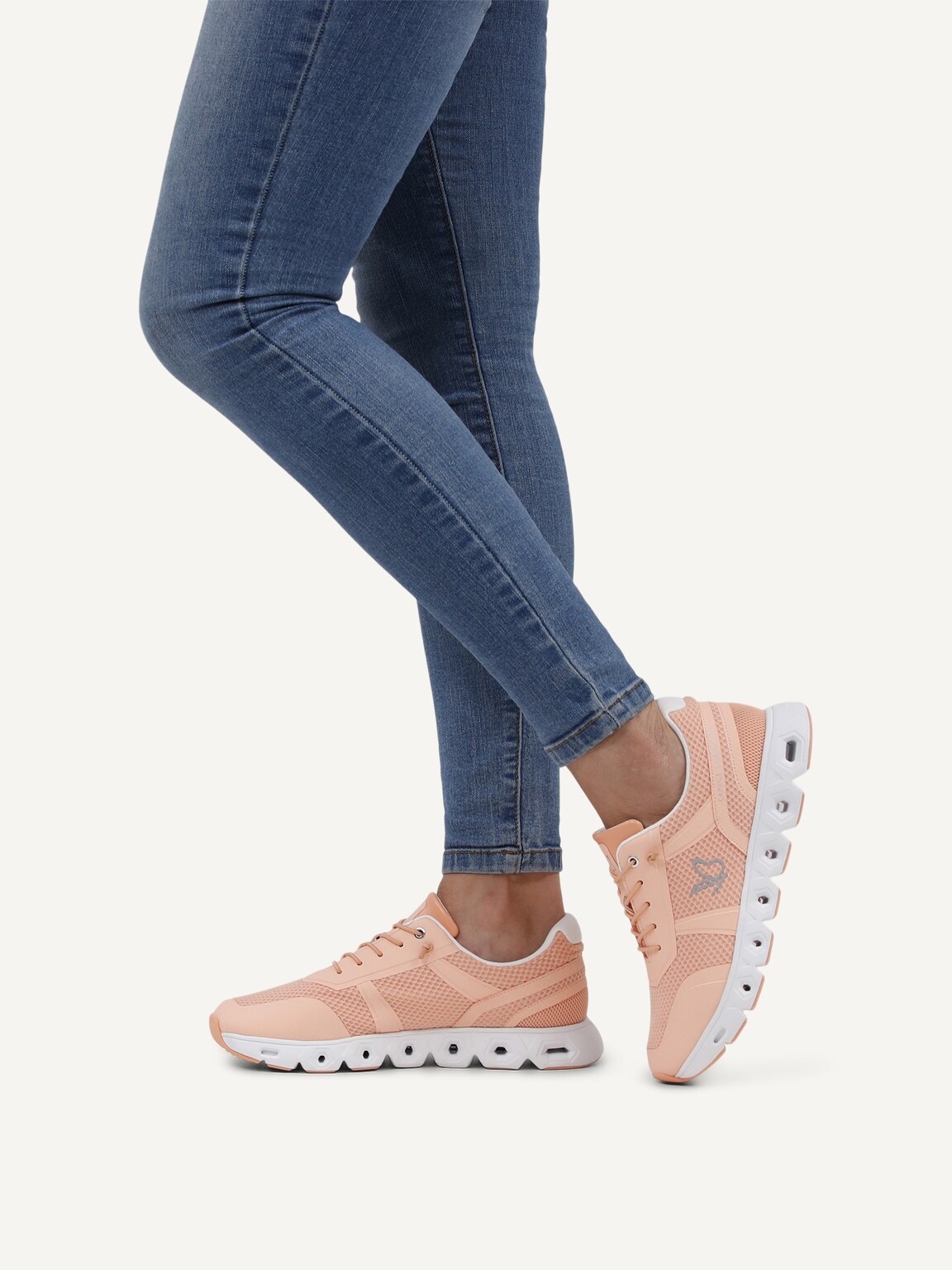 Caprice, Sneaker - red PEACH COMB, image 2 of 6