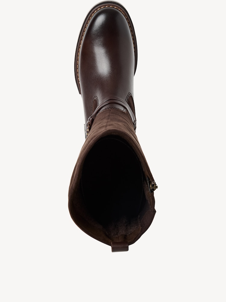 Marco Tozzi, Boots - brown warm lining, MOCCA COMB, Image 4 of 7