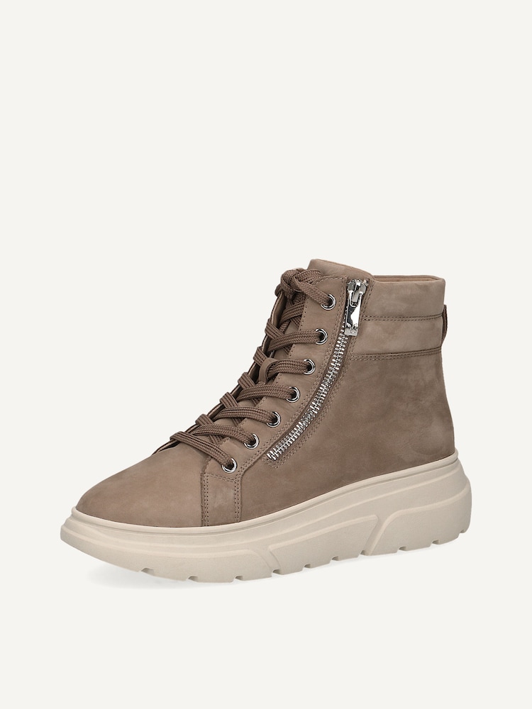 Caprice, Bottine en cuir - marron MUD NUBUC, image 3 sur 6