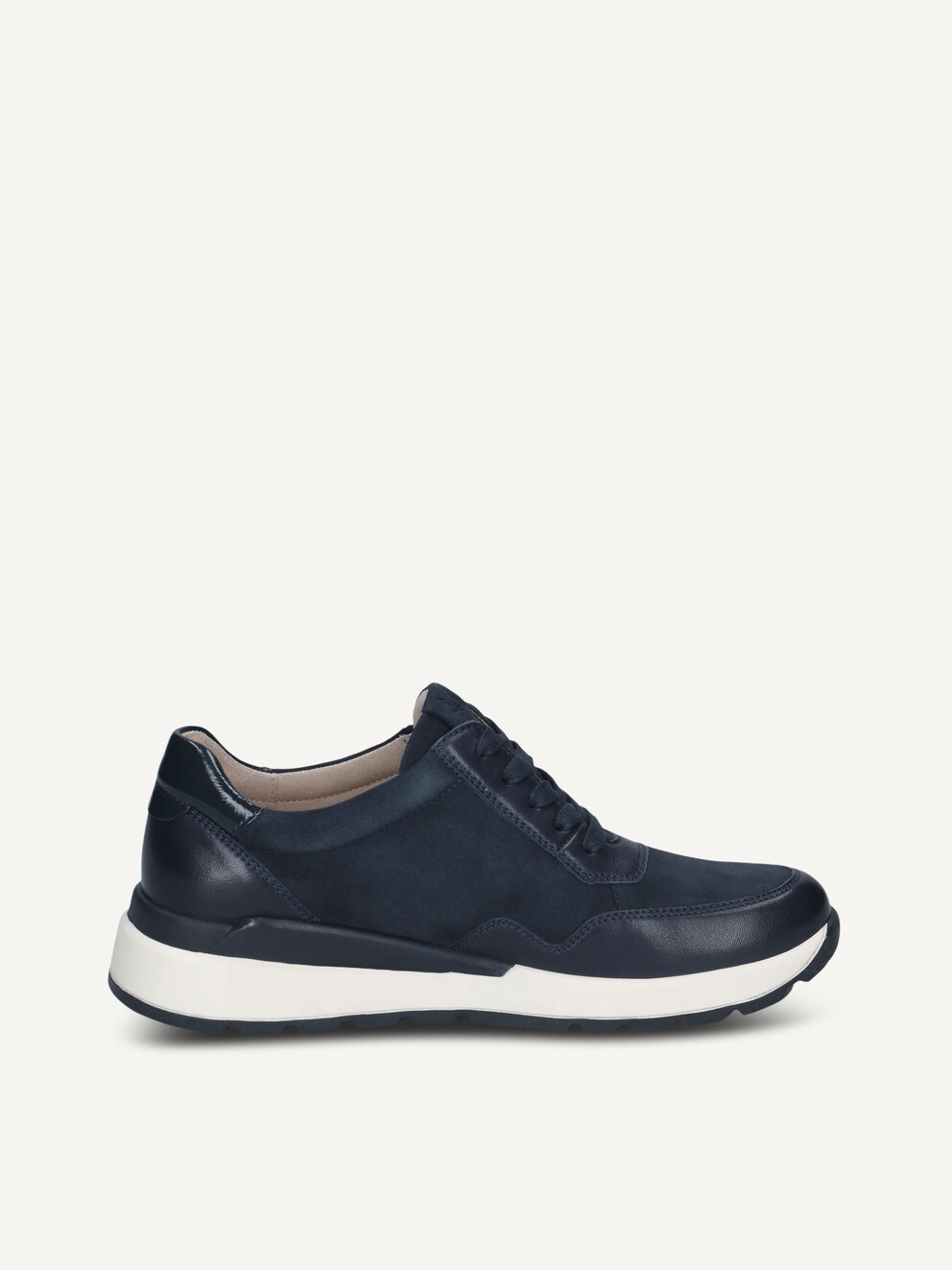 Caprice, Leather Sneaker - blue OCEAN COMB, image 4 of 6