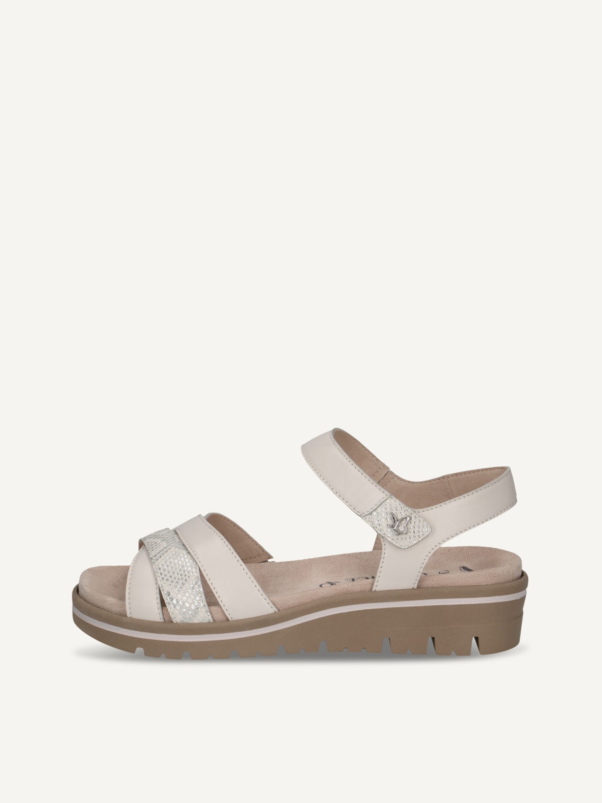 Caprice, Sandale en cuir - blanc OFFWHITE COMB, image 1 sur 6