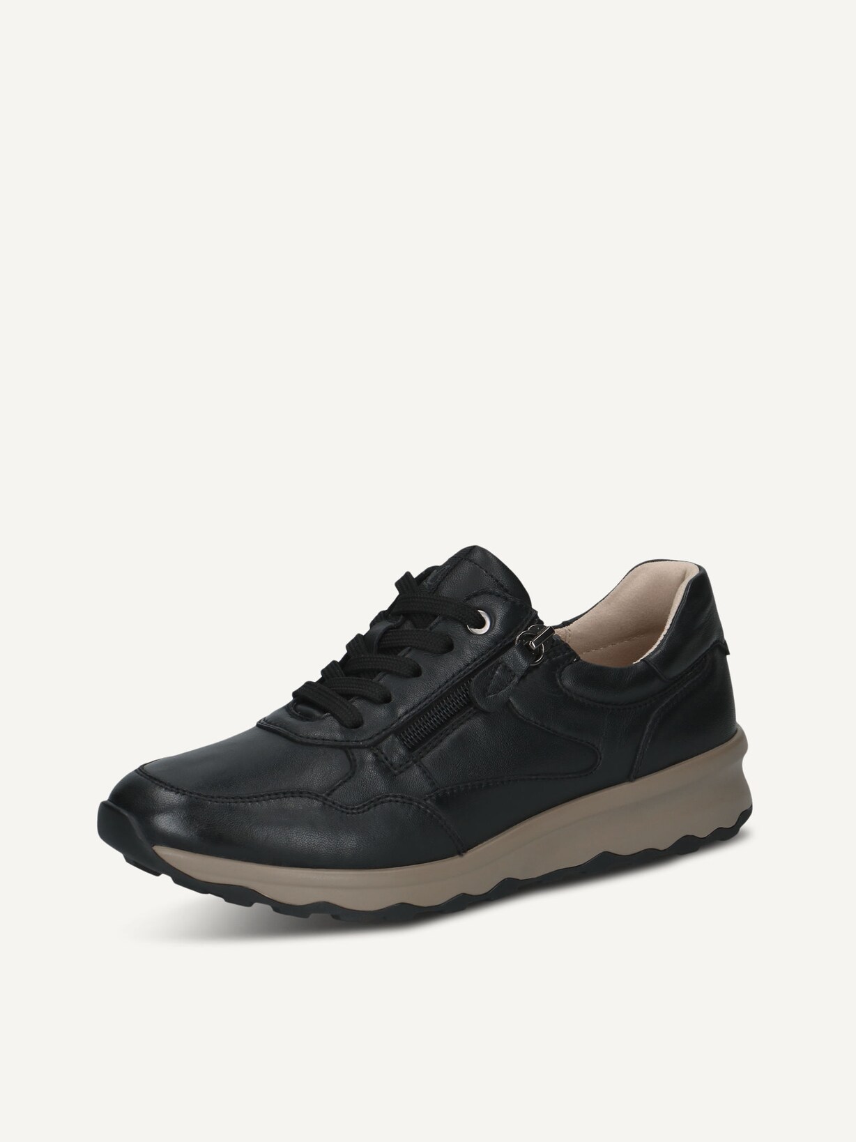 Caprice, Ledersneaker - schwarz BLACK NAPPA, Bild 2 von 5