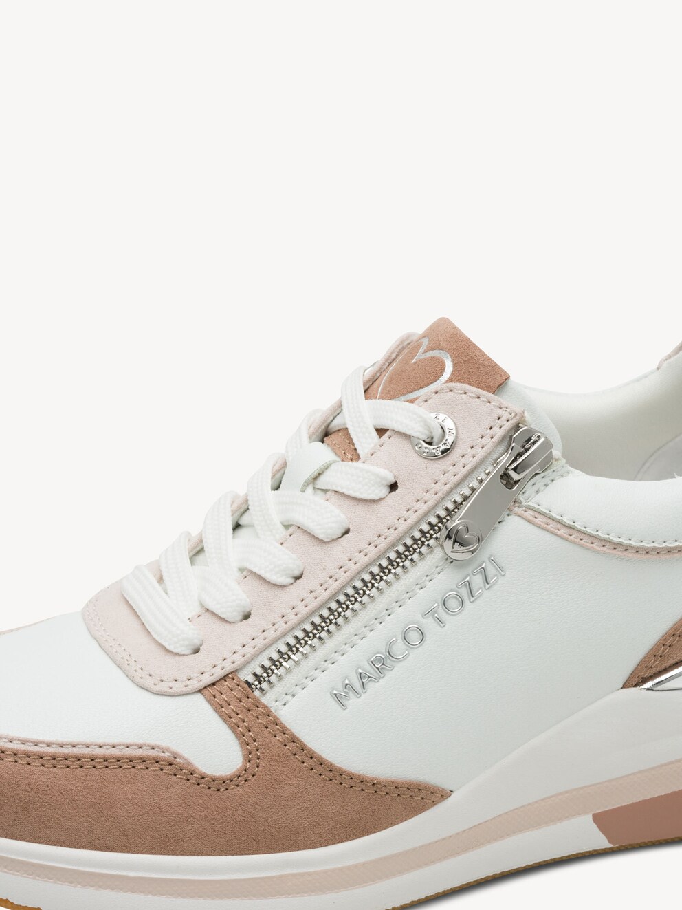 Marco Tozzi, Sneaker - weiß WHITE/NUDE, Bild 4 von 6