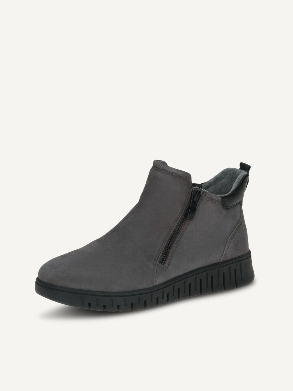 Caprice, Bottine en cuir - gris DK GREY COMB, image 2 sur 5