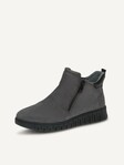 Not selected, Caprice, Leather Bootie - grey DK GREY COMB