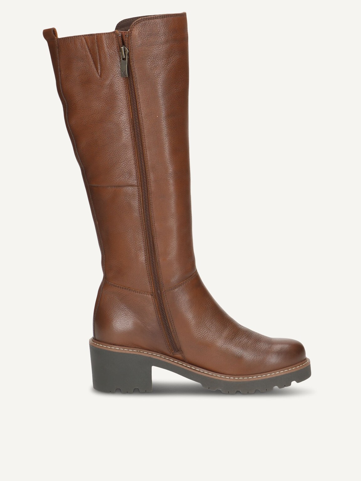 Caprice, Leather Boots - brown warm lining COGNAC NAPPA, image 4 of 6