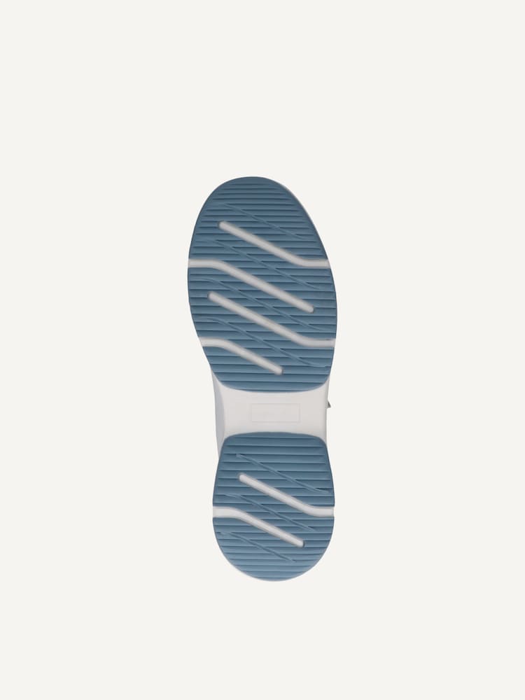 Caprice, Leather Sneaker - black WHITE/LT.BLUE, image 5 of 6
